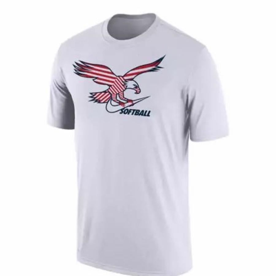 Shirts * | Men'S Nike Usa Softball T-Shirt