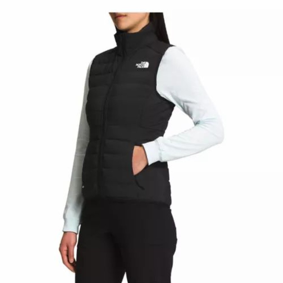 Vests * | Women'S The North Face Belleview Stretch Down Vest Tnf Black