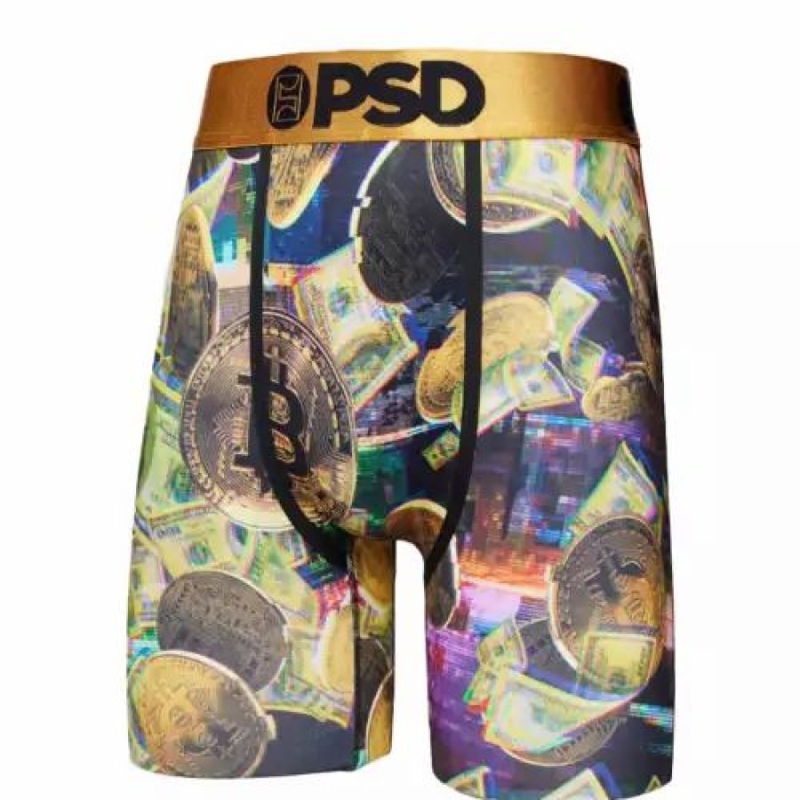 Underwear * | Men'S Psd Transactions Boxer Briefs Multi