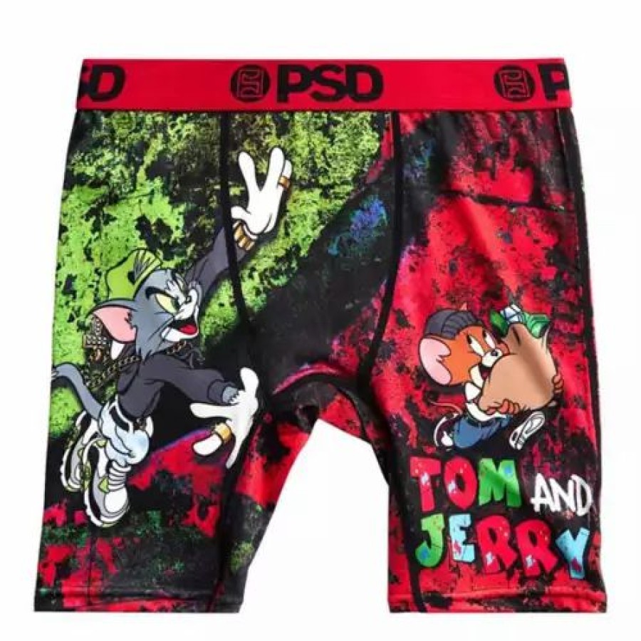 Underwear * | Boys' Psd Tjs Street Boxer Briefs Multi