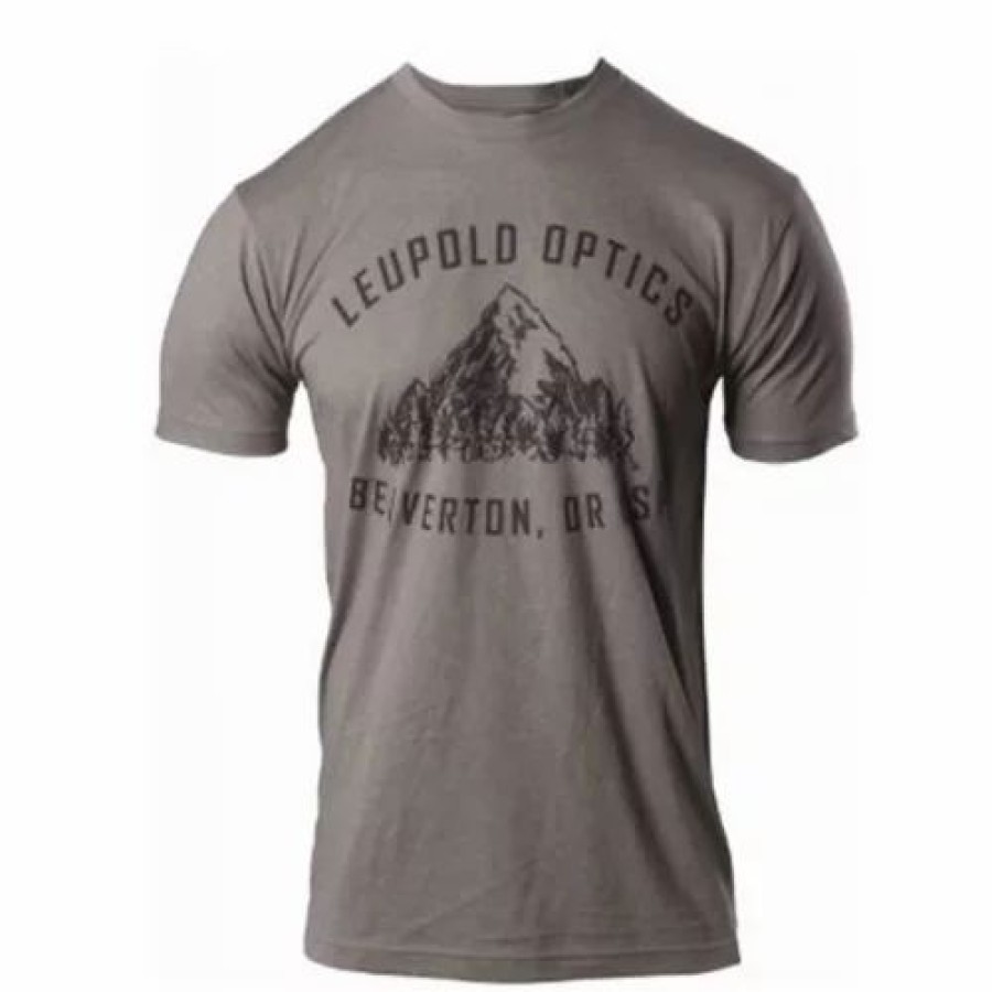 Shirts * | Men'S Leupold Hometown Premium T-Shirt Grey