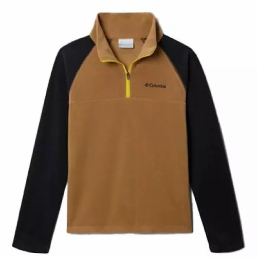 Shirts * | Boys' Columbia Glacial Half Zip Shirt