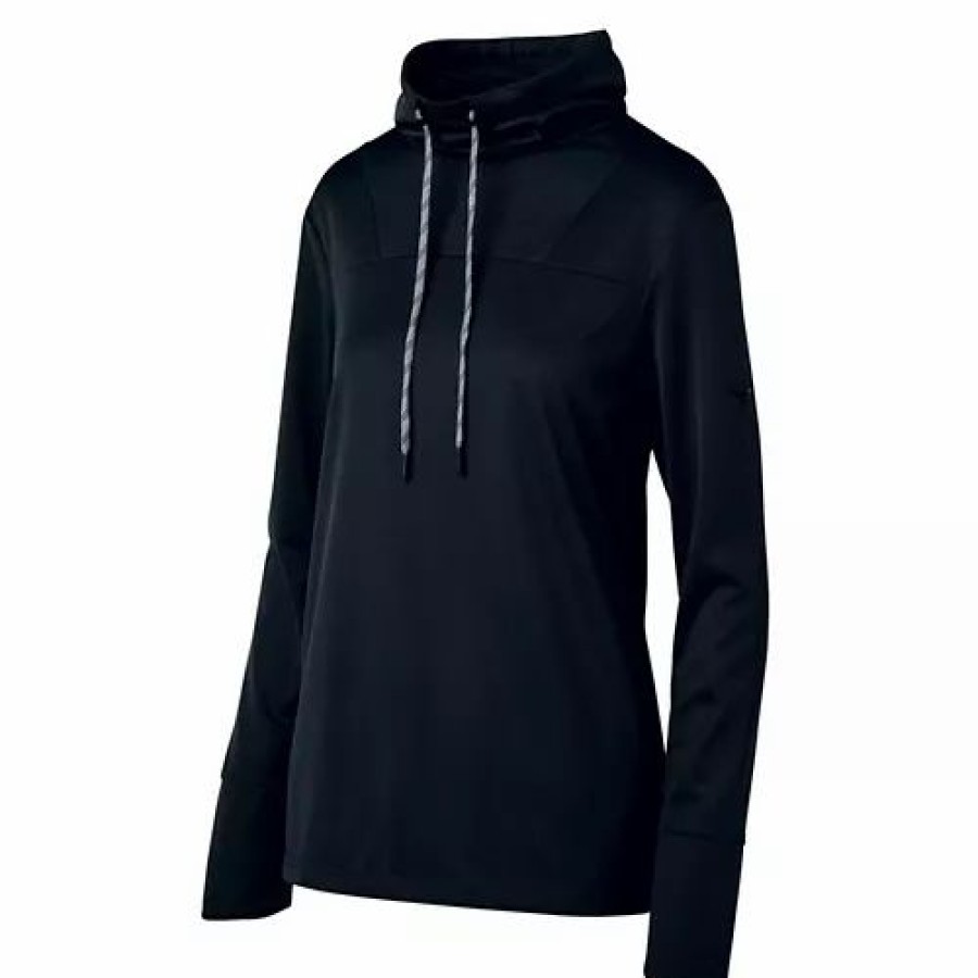 Shirts * | Women'S Mizuno April Ross Momentum Funnel Neck Sweatshirt