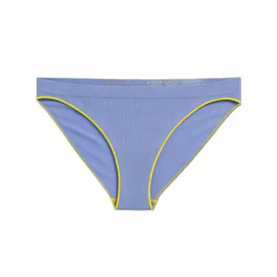 Underwear * | Women'S Bombas Ribbed Seamless Bikini Underwear