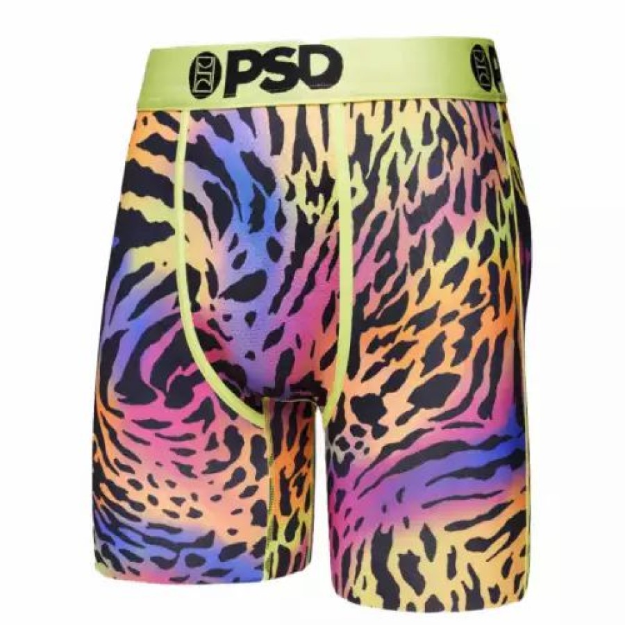 Underwear * | Men'S Psd Animal Instincts Boxer Briefs Multi