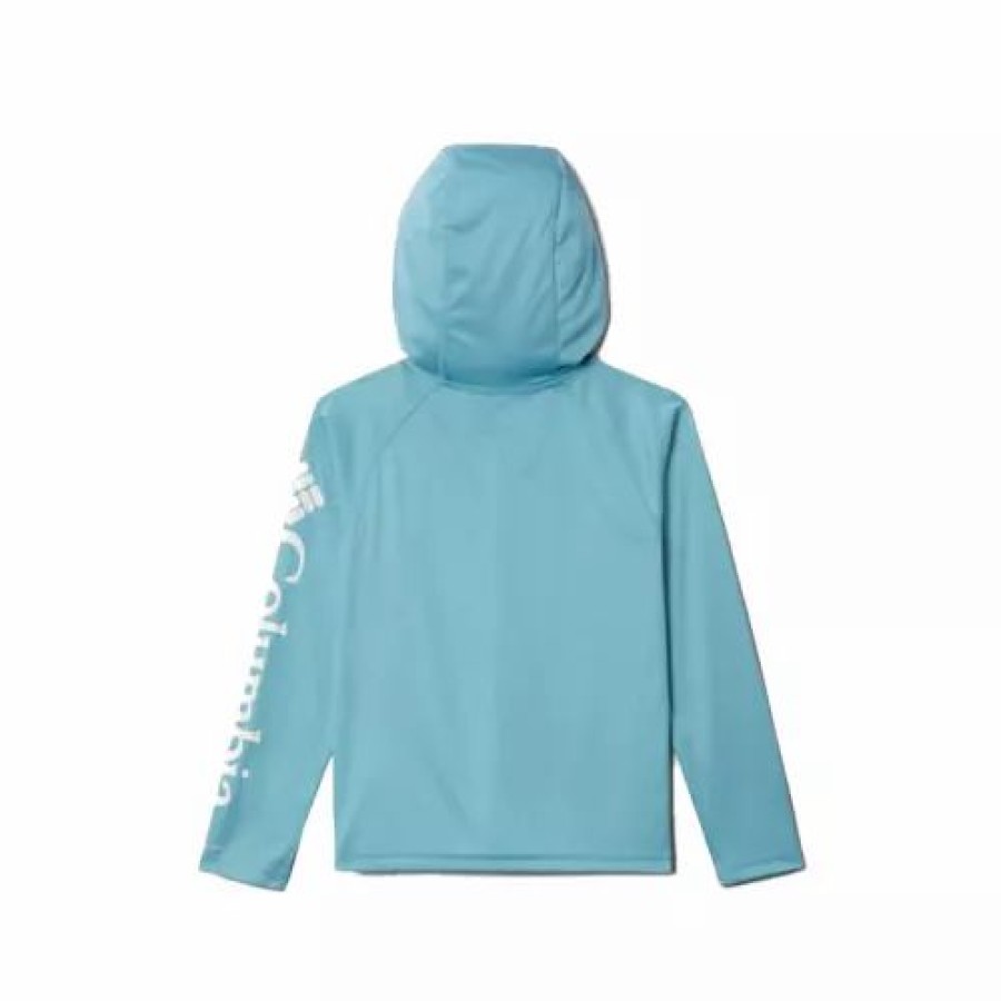 Shirts * | Boys' Columbia Terminal Tackle Heather Hoodie Sea