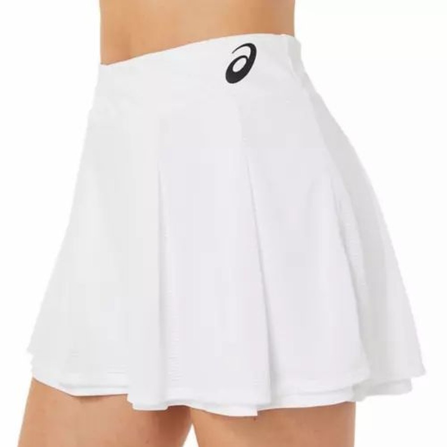 Skirts & Skorts * | Women'S Asics Match Tennis Skort Brilliant White